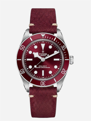 Genuine Leather Strap for Tudor Black Bay 58 Red