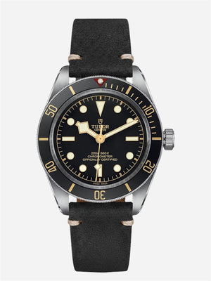 Genuine Leather Strap for Tudor Black Bay 58 Black