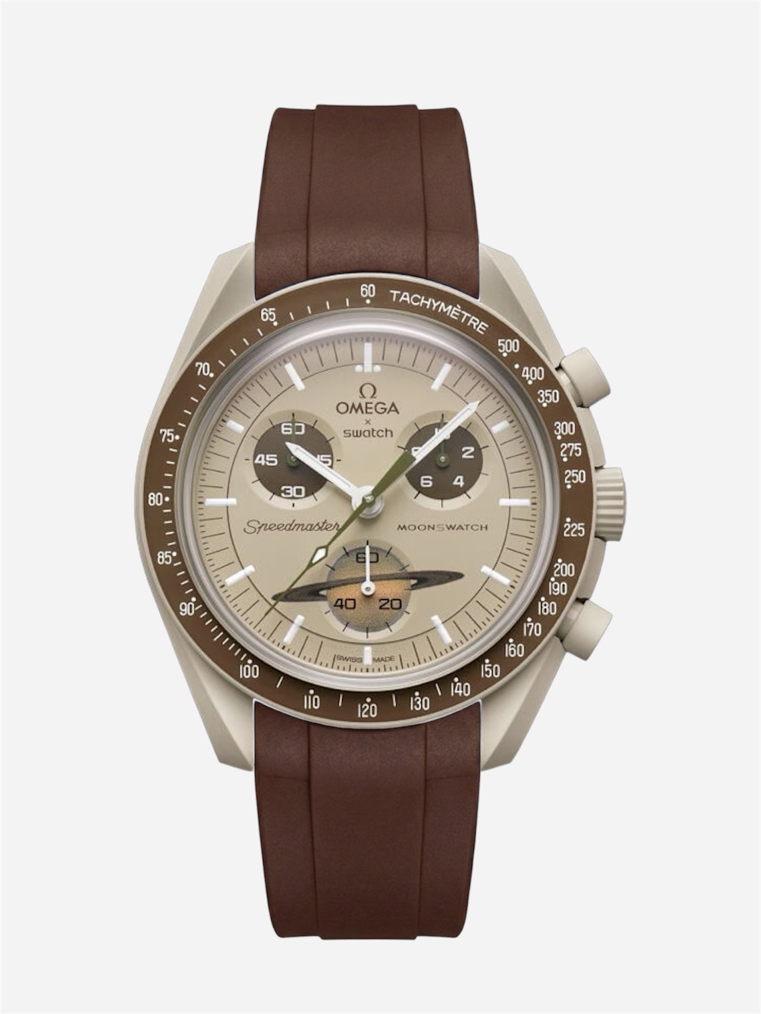 Rubber Strap for Omega x Swatch Mission to Saturn